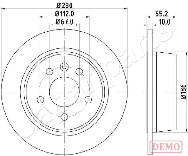 Brake Disc (DP-0530C)