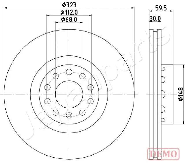 Brake Disc (DI-0922C)