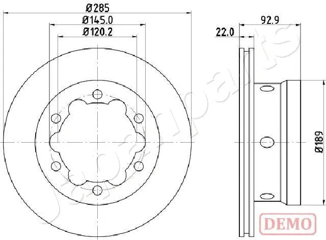 Brake Disc (DP-0528C)