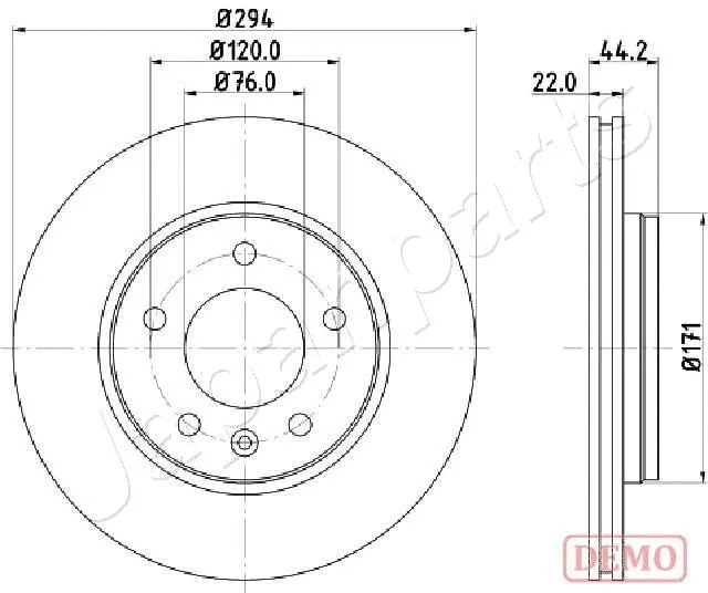 Brake Disc (DP-0925C)