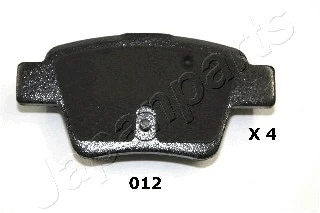 Brake Pad Set, disc brake (PP-012AF)