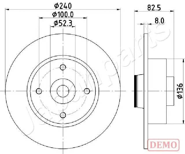 Brake Disc (DP-0712C)