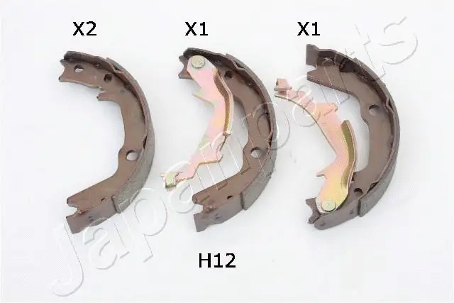 Brake Shoe Set, parking brake (GF-H12AF)