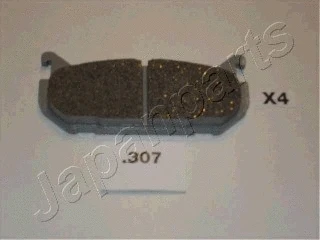 Brake Pad Set, disc brake (PP-307AF)