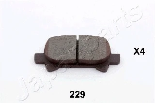 Brake Pad Set, disc brake (PP-229AF)