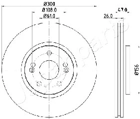 Brake Disc (DI-0712)
