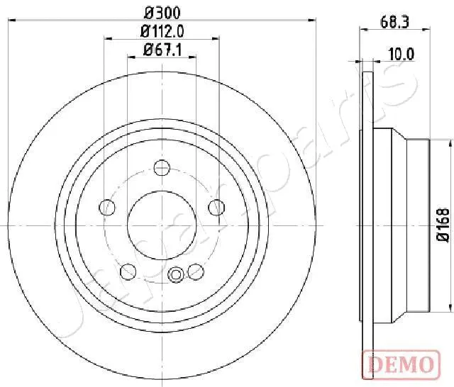 Brake Disc (DP-0513C)