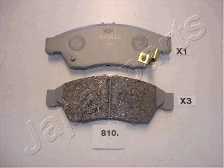 Brake Pad Set, disc brake (PA-810AF)
