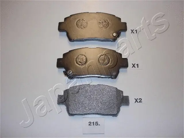 Brake Pad Set, disc brake (PA-215AF)