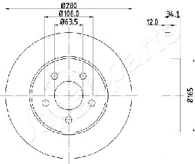 Brake Disc (DP-0309)