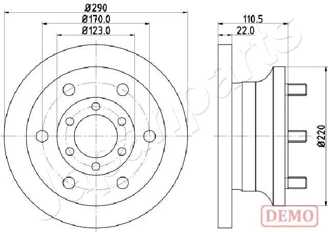 Brake Disc (DI-0256C)