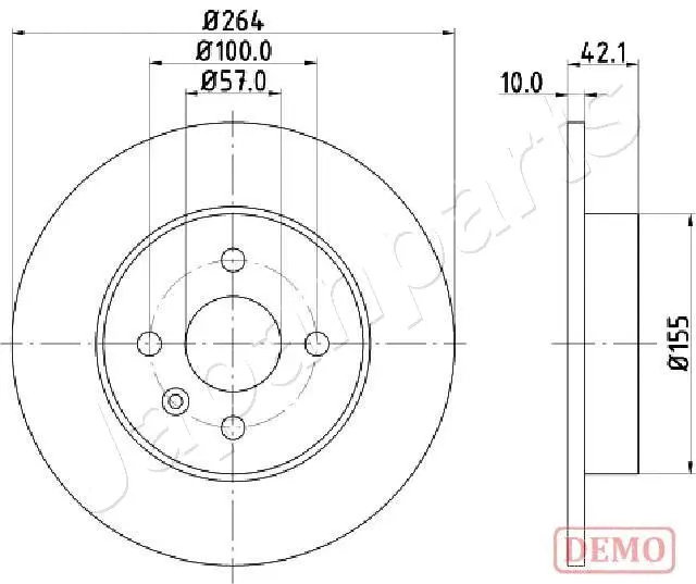 Brake Disc (DP-0407C)