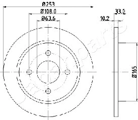 Brake Disc (DP-0303)