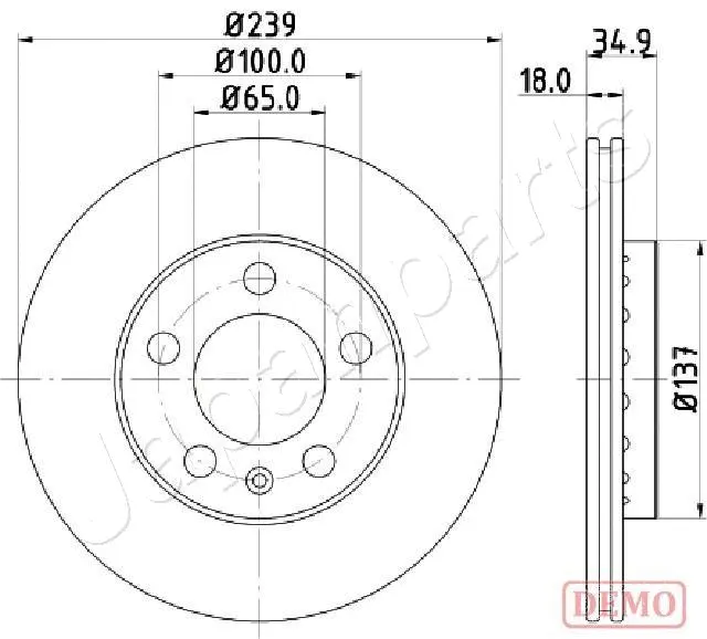 Brake Disc (DI-0945C)