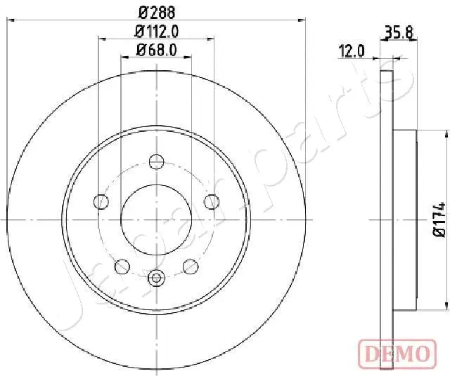 Brake Disc (DP-0908C)