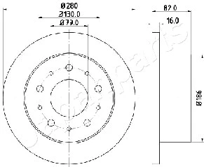 Brake Disc (DP-0230)