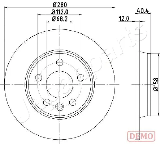 Brake Disc (DP-0926C)