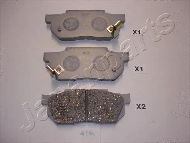 Brake Pad Set, disc brake (PA-419AF)