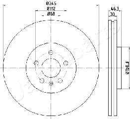 Brake Disc (DI-0912)