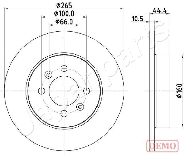 Brake Disc (DP-0708C)