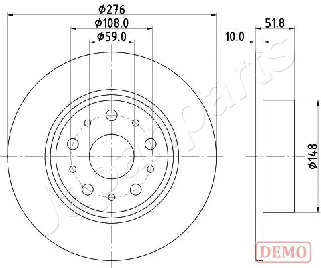 Brake Disc (DP-0207C)
