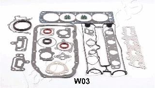 Full Gasket Kit, engine (KM-W03)