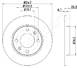 Brake Disc (DP-0615)