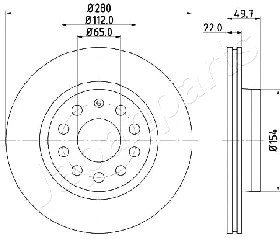 Brake Disc (DI-0934)