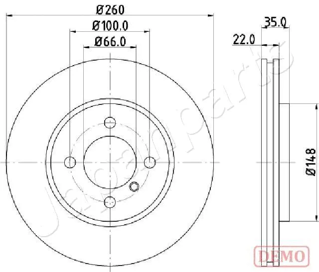 Brake Disc (DI-0158C)