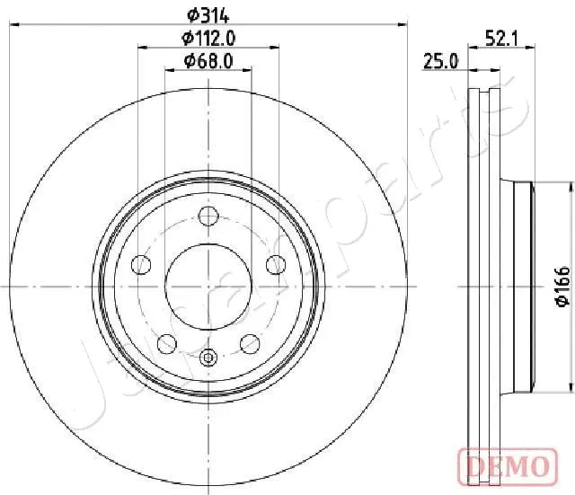 Brake Disc (DI-0916C)
