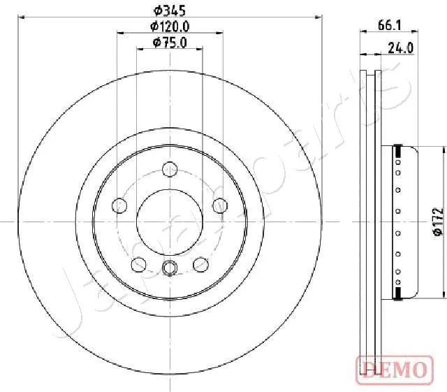 Brake Disc (DP-0104C)
