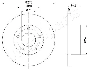 Brake Disc (DP-0223)