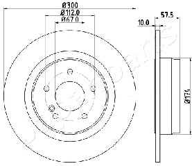 Brake Disc (DP-0509)