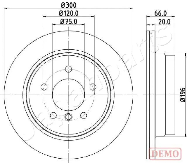 Brake Disc (DP-0117C)