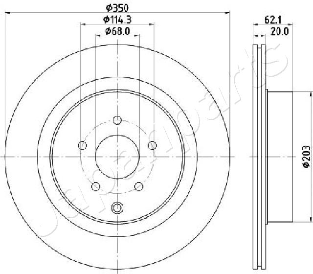 Brake Disc (DP-137C)