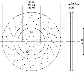 Brake Disc (DI-0527)