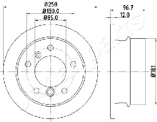Brake Disc (DP-0518)
