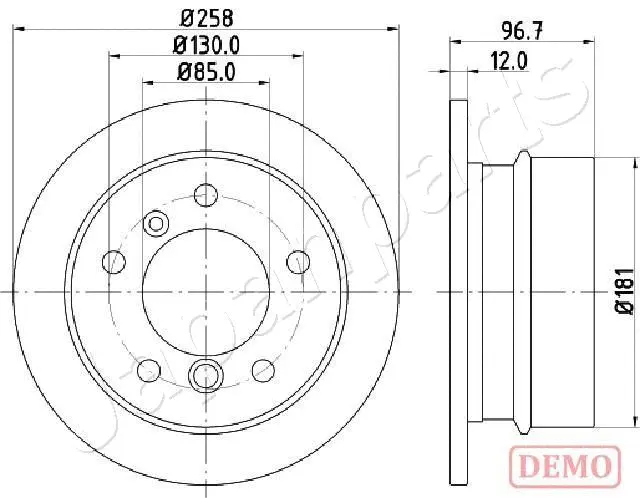 Brake Disc (DP-0518C)
