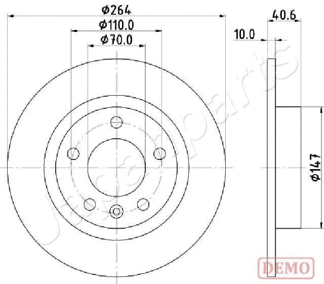 Brake Disc (DP-0400C)