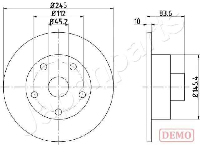 Brake Disc (DP-0906C)