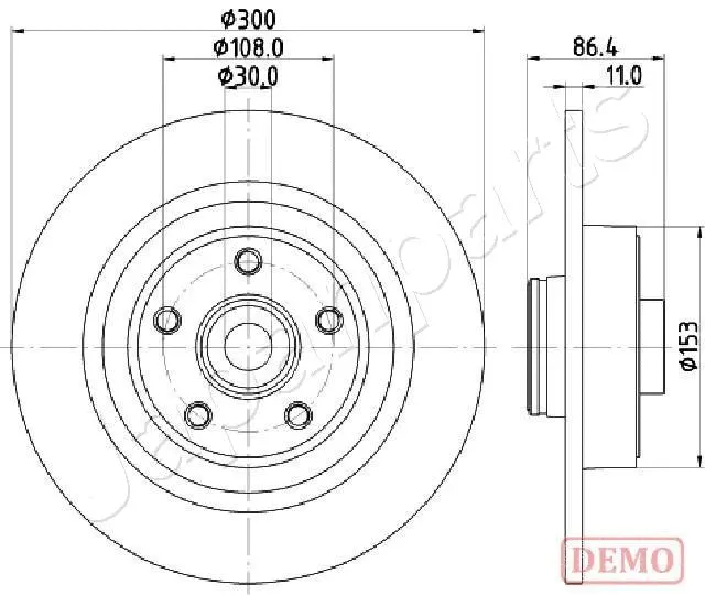 Brake Disc (DP-0702C)