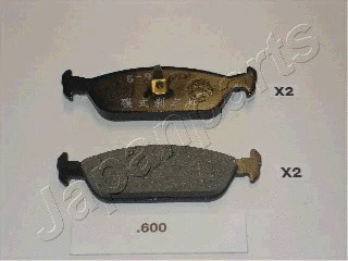 Brake Pad Set, disc brake (PP-600AF)