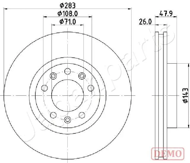 Brake Disc (DI-0637C)