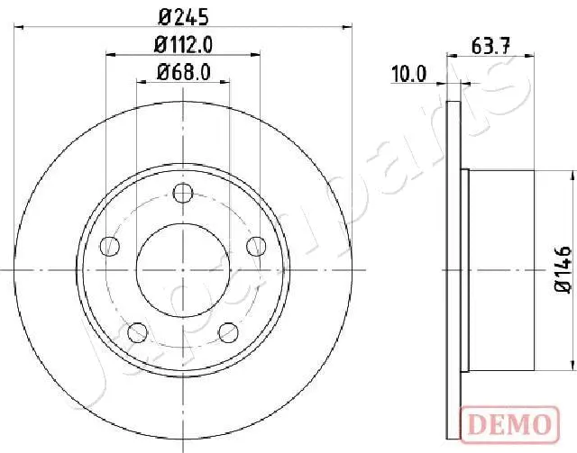 Brake Disc (DP-0912C)