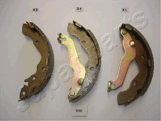 Brake Shoe Set (GF-592AF)