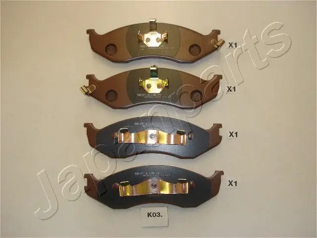 Brake Pad Set, disc brake (PA-K03AF)