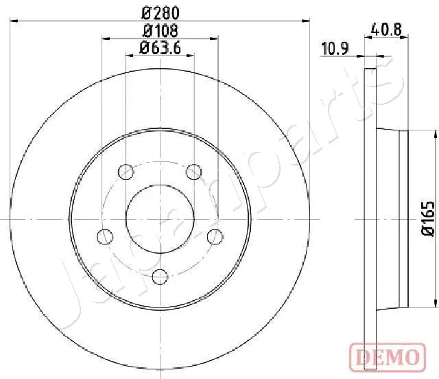 Brake Disc (DP-0301C)