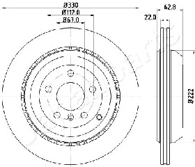 Brake Disc (DP-0519)