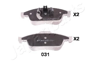 Brake Pad Set, disc brake (PA-031AF)