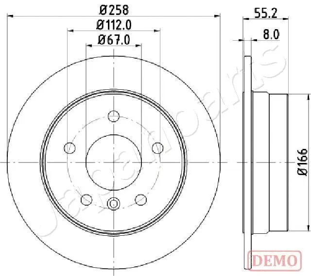 Brake Disc (DP-0500C)